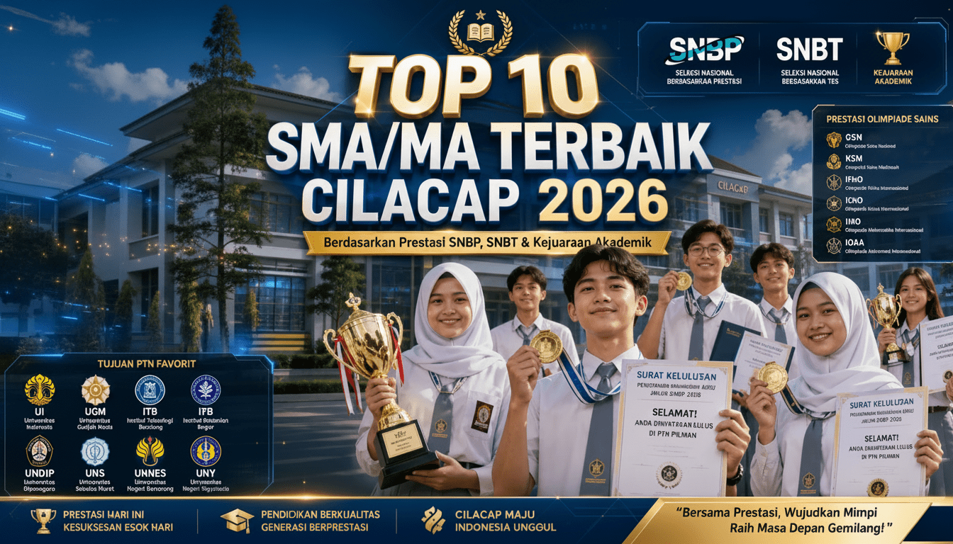 Mengungkap Rahasia SMA Negeri 1 Cilacap: Nilai UTBK Tertinggi di Jalur Kaki Liman